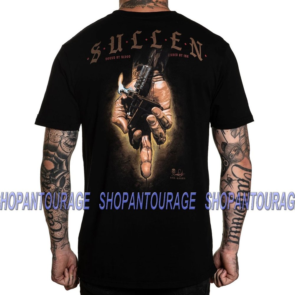 Sullen Burned SCM3000 Short Sleeve T-shirt for Men
